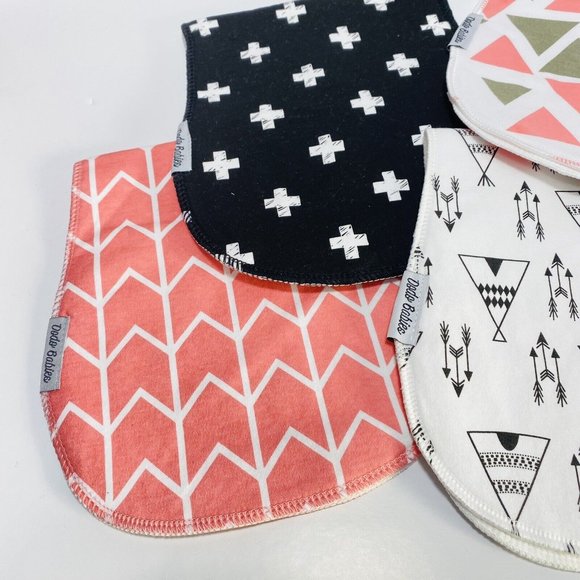 Organic Burp Clothes for Baby Boys and Girls- Ultra Absorbent Modern Burping Rag - Picture 2 of 8